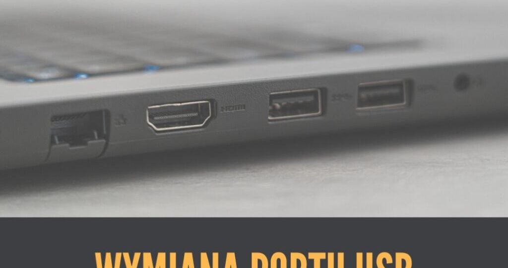 Wymiana portu USB